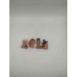 Militaria-Ww2-Allemagne-1940-Whw-Figurines De Wilhem Busch-Sa,Xx, Nskk Et Nsfk