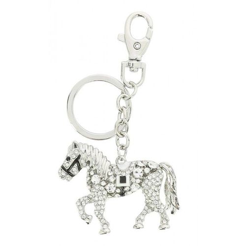 Porte-Clés Equi-Kids "Charly" - Couleur : Coloris Argenté/Noir, Cheval, Jouet