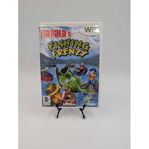 Jeu Nintendo Wii Rapala's Fishing Frenzy En Boite, Sans Notices (Boite It Jeu Uk)