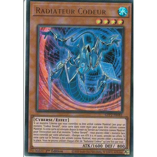 Carte Yu-Gi-Oh - Radiateur Codeur - Gfp2-Fr081 - Ultra-Rare -