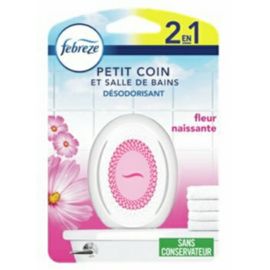 Deo petit coin et salle de bain Febreeze 2en1 fleur naissante