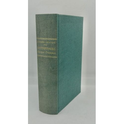Dictionnaire Basque-Français Et Français-Basque