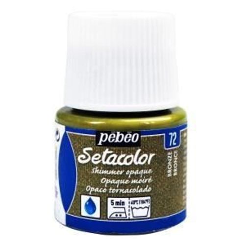 Peinture Tissu Setacolor Opaque Moire Bronze 45?