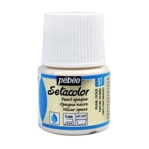 Peinture Tissu Setacolor Opaque Nacre Doree 45 ?