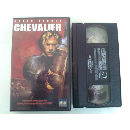 Cassette Vidéo Vhs - Chevalier - Heath Ledger