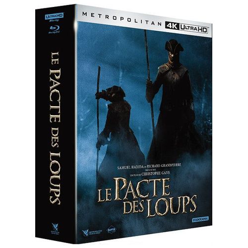 Le Pacte Des Loups - Édition Limitée Collector 20ème Anniversaire - Steelbook + Digipack - 4k Ultra Hd + Blu-Ray + Dvd