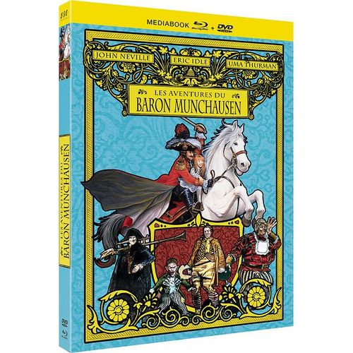 Les Aventures Du Baron De Munchausen - Mediabook Blu-Ray + Dvd - Édition Limitée
