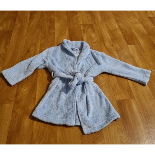 Peignoir Kitchoun Enfant Bleu Ciel Mixte Taille 3 Ans