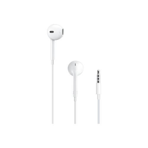 Apple EarPods avec mini-jack 3,5 mm - Écouteurs avec télécommande et micro (MNHF2ZM/A) - embout auriculaire - filaire - pour iPad/iPhone/iPod