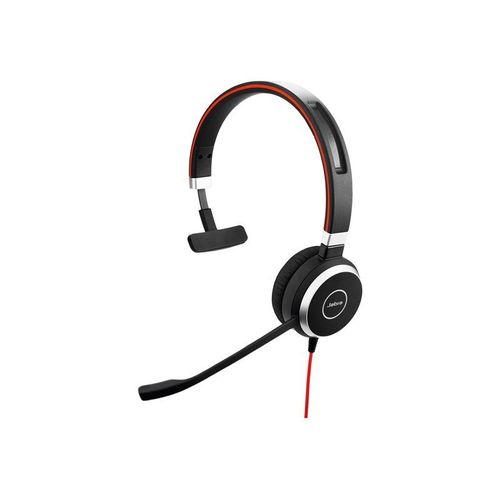 Jabra Evolve 40 MS mono - Micro-casque - sur-oreille - convertible - filaire