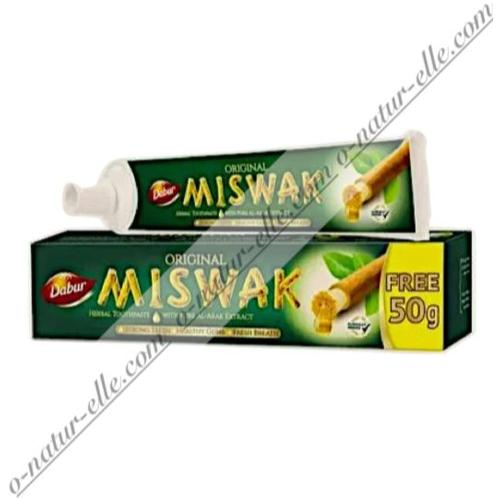 Dentifrice Siwak Aux Herbes Dabur Halal Sans Fluor 170g Miswak Herbal Toothpaste 