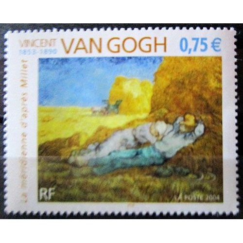 2004. F3690: Van Gogh: La Méridienne D'après Millet.
