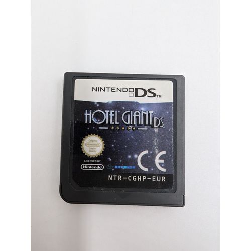 Jeu Nintendo Ds Hotel Giant Ds En Loose