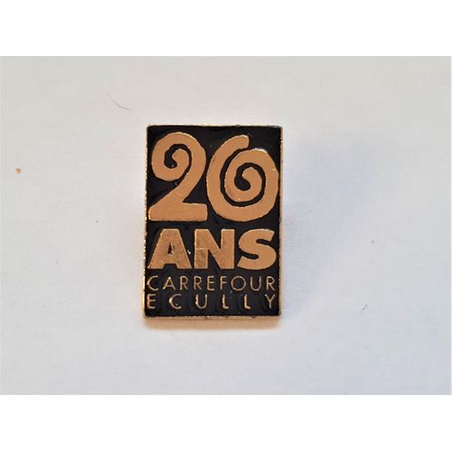 Pins Hypermarché Carrefour 20 Ans Ecully 69 Rhône