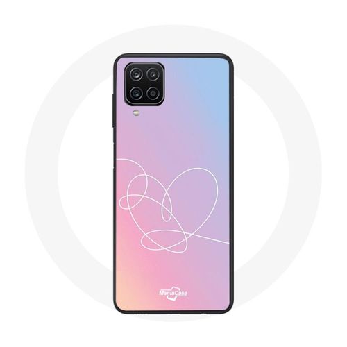 Coque Pour Samsung Galaxy A12 Bts Album Love Yourself Answer Poster Rose