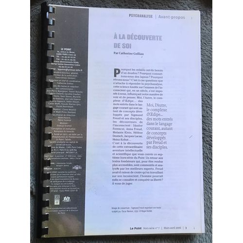 Psychanalyse À La Découverte De Soi Par Catherine Golliau 