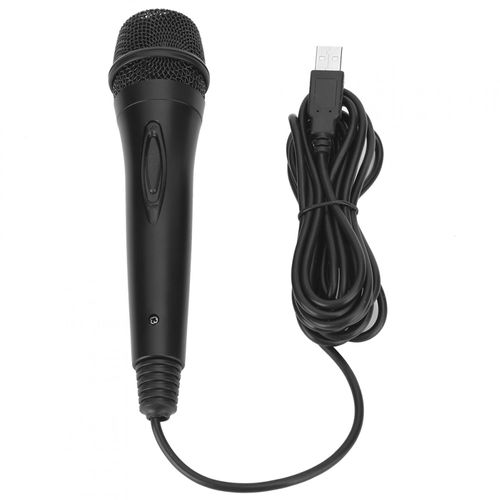 Microphone Filaire Usb Pour Ps4 / Wii / Xboxone / Xbox360 - Noir