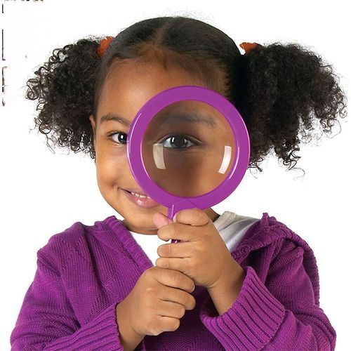 Loupe En Plastique Portative Pour Enfants, Vision D'insecte De Pupille, Loupe De Cadeau Créatif Pour L'éducation Précoce Des Enfants