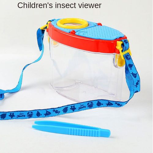 Loupe Petit Animal Insecte Biologique Boîte D'observation, Outil De Jeu D'exploration Scientifique Pour Enfants Ustensiles Expérimental