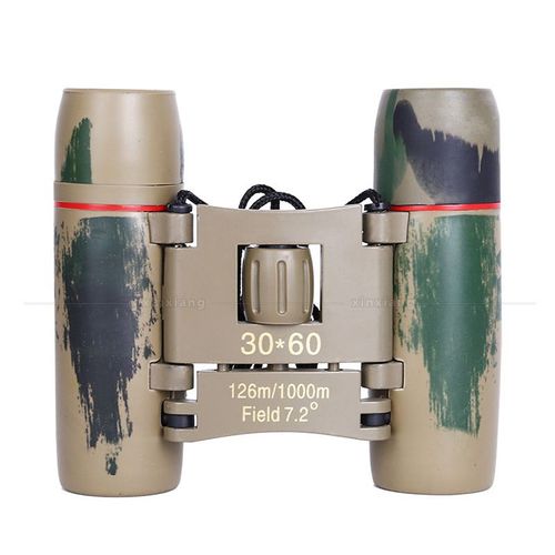 Jumelles De Camouflage 30x60, Revêtues De Poche, Jouet Portable Pour Enfants, Lunettes De Vision Nocturne