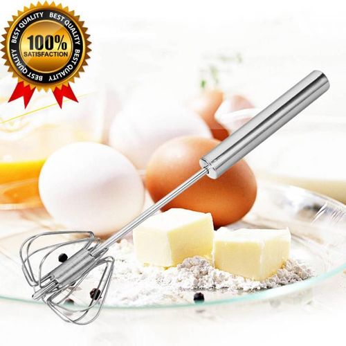 Batteur À ¿Ufs Semi-Automatique À Pression Manuelle, En Acier Inoxydable, Accessoires De Cuisine, Outils, Crème Tournante, Ustensiles, Fouet Mélangeur Manuel