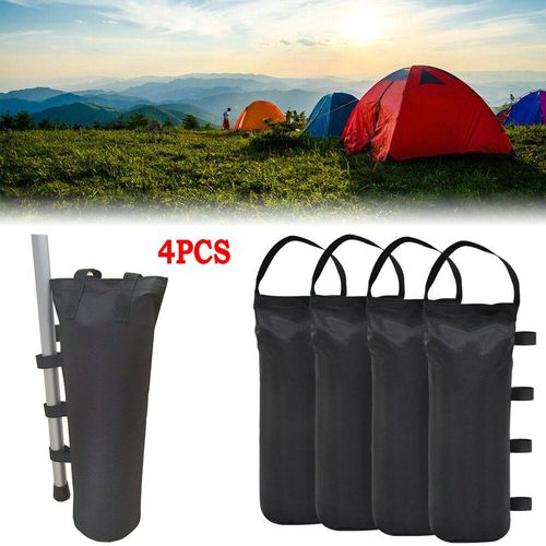 Gazébo De Jardin, 4 Pièces, Sacs De Sable Pliables Pour Tentes D'extérieur, Auvents De Soleil, Protection Contre La Pluie, Chapiteau, Tente De Fête