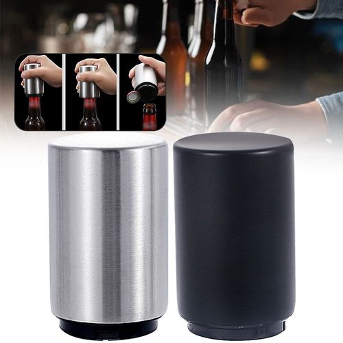 Ouvre-Bouteille De Bière Automatique En Acier Inoxydable, Ouvre-Bouteille À Aimant En Acier Inoxydable, Accessoires Pour Outils De Cuisine