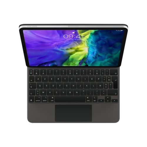 Apple Magic Keyboard - Clavier et étui - avec trackpad - rétroéclairé - Apple Smart connector - AZERTY - Français - pour Apple 10.9-inch iPad Air (4th generation, 5th generation); 11-inch iPad...