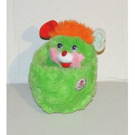 Vintage - Peluche POPPLES vert - MATTEL H 22 cm - 1986