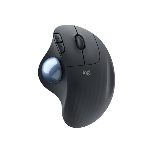 Logitech Ergo Series ERGO M575 - Boule de commande - optique - 5 boutons - sans fil - Bluetooth 5.0 LE, 2.4 GHz - récepteur sans fil USB - graphite
