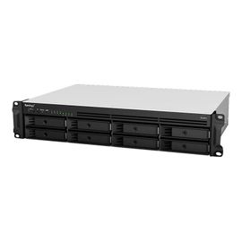 Synology RackStation RS1221RP+ - Serveur NAS - 8 Baies - rack-montable - SATA 6Gb/s - RAID 0, 1, 5, 6, 10, JBOD, disque de réserve 5, 6 disques de secours, disque de réserve 10, disque de réserve...