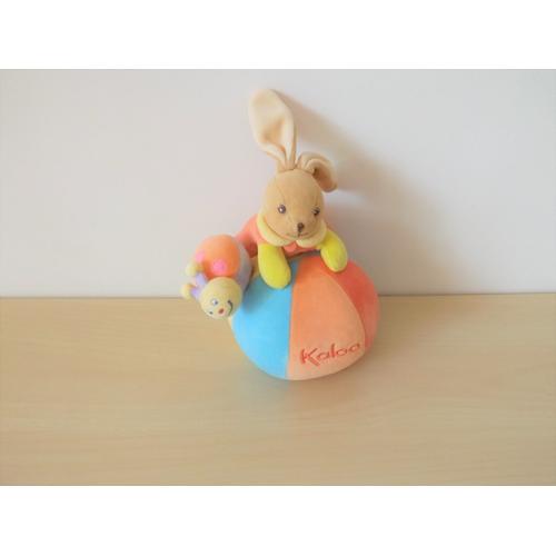 Doudou Peluche Culbuto Lapin Sur Ballon Kaloo