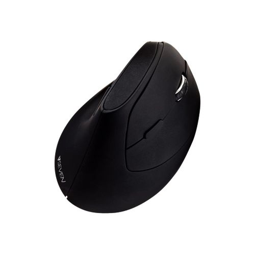 V7 MW500-1E - Souris verticale - ergonomique - optique - 6 boutons - sans fil - 2.4 GHz - récepteur sans fil USB