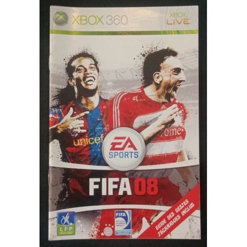 Fifa 08 - Notice Officielle - Microsoft Xbox 360
