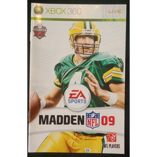 Madden Nfl 09 - Notice Officielle - Microsoft Xbox 360