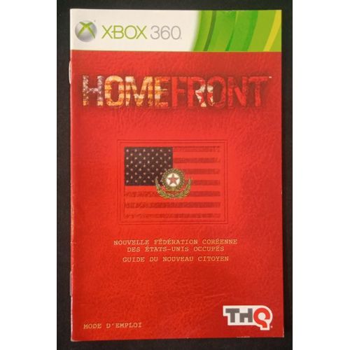 Homefront - Notice Officielle - Microsoft Xbox 360