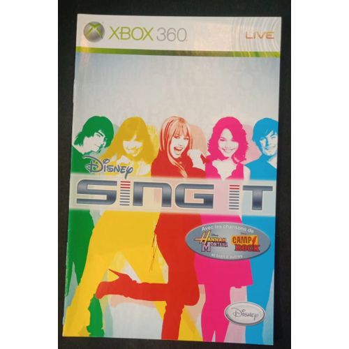 Disney Sing It - Notice Officielle - Microsoft Xbox 360