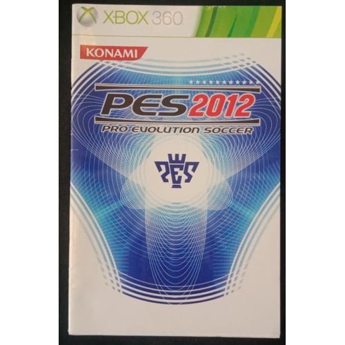 Pro Evolution Soccer "Pes" 2012 - Notice Officielle - Microsoft Xbox 360
