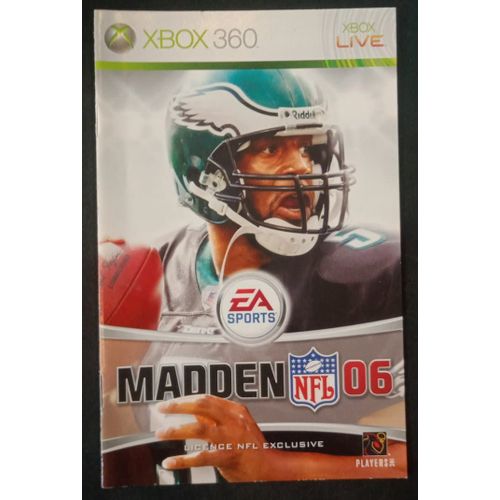 Madden Nfl 06 - Notice Officielle - Microsoft Xbox 360