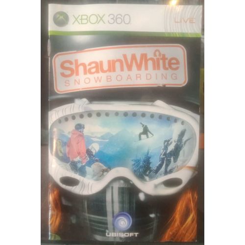Shaunwhite Snowboarding - Notice Officielle - Microsoft Xbox 360