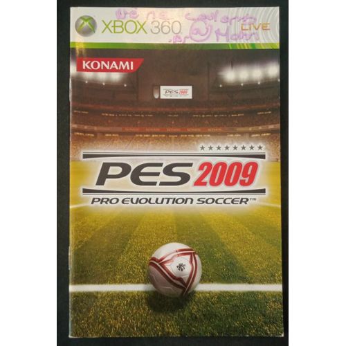 Pro Evolution Soccer "Pes" 2009 - Notice Officielle - Microsoft Xbox 360