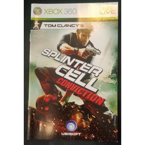 Splinter Cell Conviction - Notice Officielle - Microsoft Xbox 360