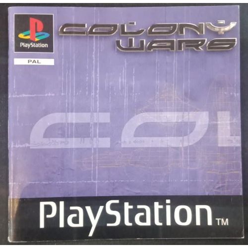 Colony Wars - Notice Officielle - Sony Playstation - Ps1