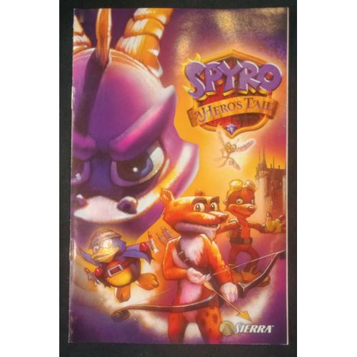 Spyro A Hero's Tail - Notice Officielle - Sony Playstation 2 - Ps2
