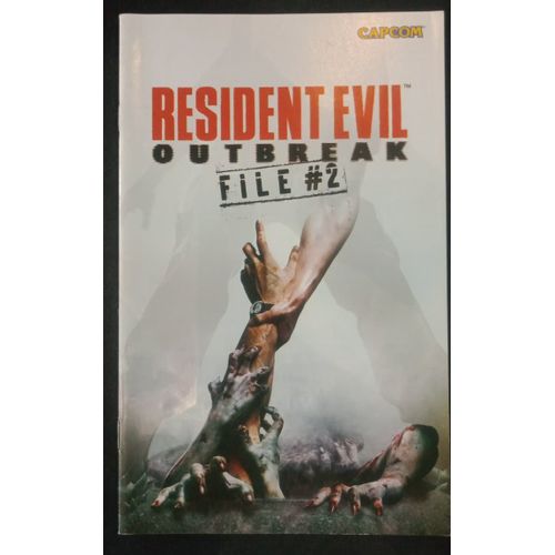 Resident Evil Outbreak File 2 - Notice Officielle - Sony Playstation 2 - Ps2