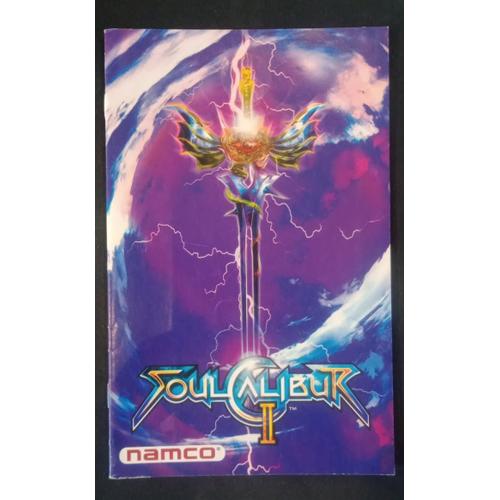 Soulcalibur 2 - Notice Officielle - Sony Playstation 2 - Ps2
