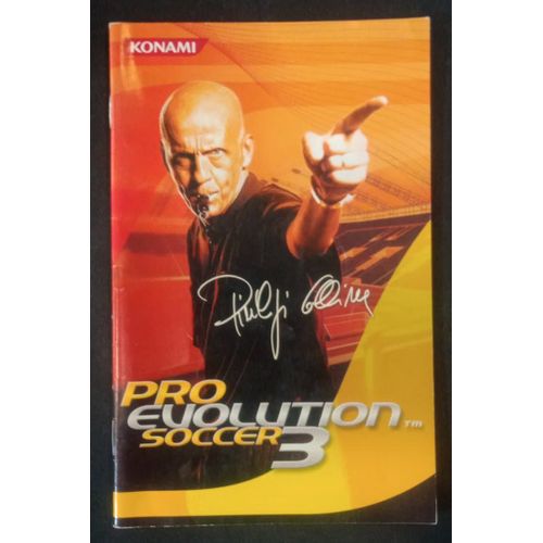 Pro Evolution Soccer 3 - Pes 3 - Notice Officielle - Sony Playstation 2 - Ps2