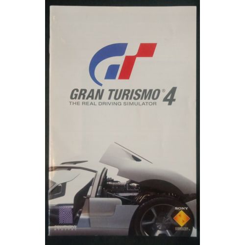 Gran Turismo 4 - Notice Officielle - Sony Playstation 2 - Ps2