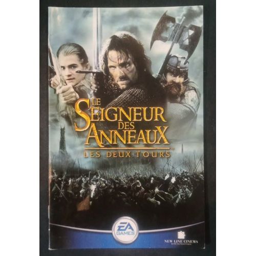 Le Seigneur Des Anneaux Les Deux Tours - Notice Officielle - Sony Playstation 2 - Ps2