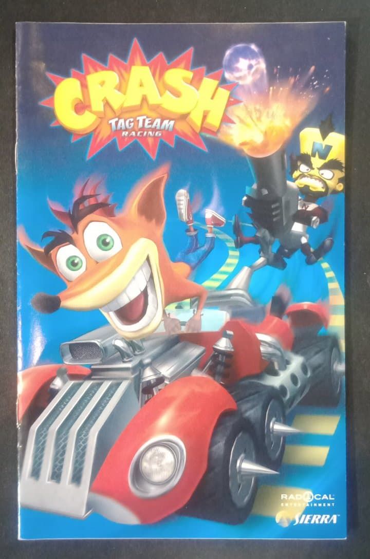 Crash Tag Team Racing - Notice Officielle - Sony Playstation 2 - Ps2